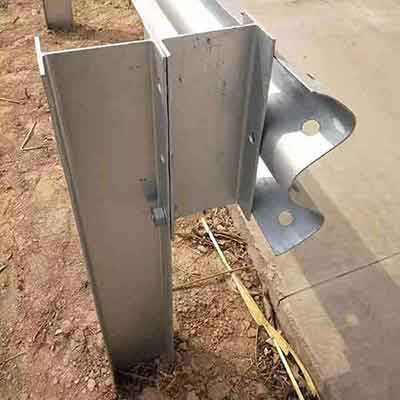Columna H de barandilla galvanien caliente